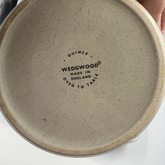 Wedgewood Quince Pattern Fruit Serving Platter Dishes 2 Pieces Made In England - Picture 3 of 9